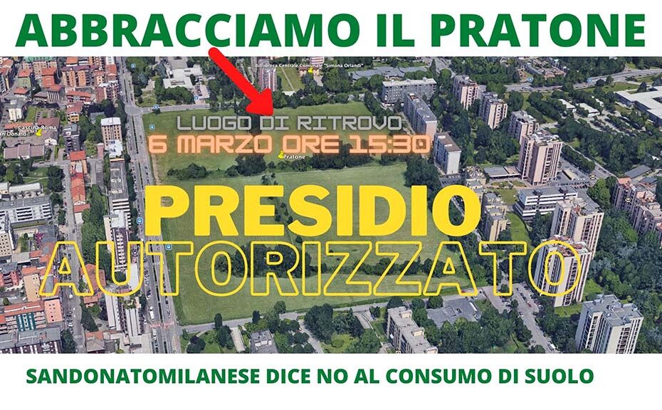 6 marzo 2021 ore 15:30- ABBRACCIAMO IL PRATONE