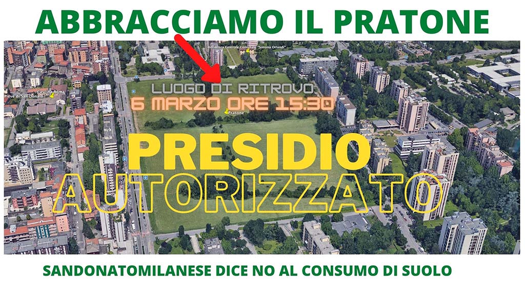 6 marzo 2021 ore 15:30- ABBRACCIAMO IL PRATONE