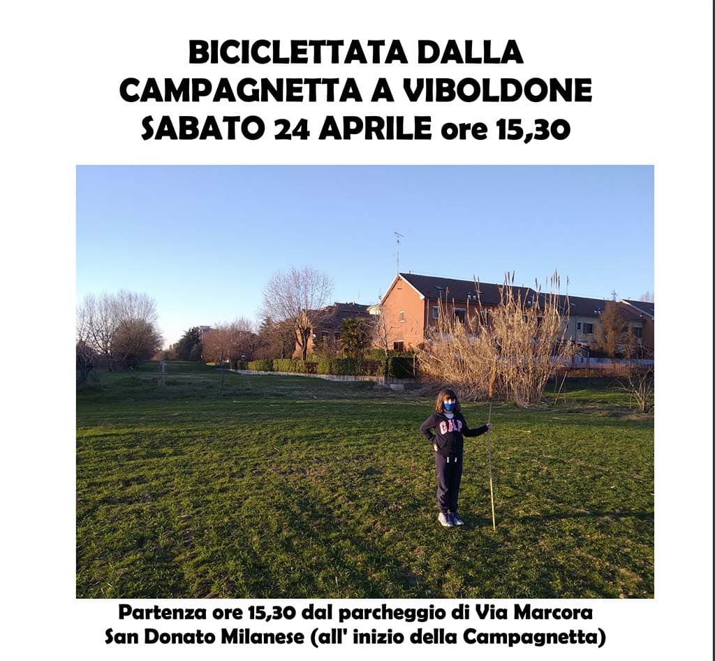 Biciclettata 24 Aprile 2021 - Giù le mani dalla campagnetta