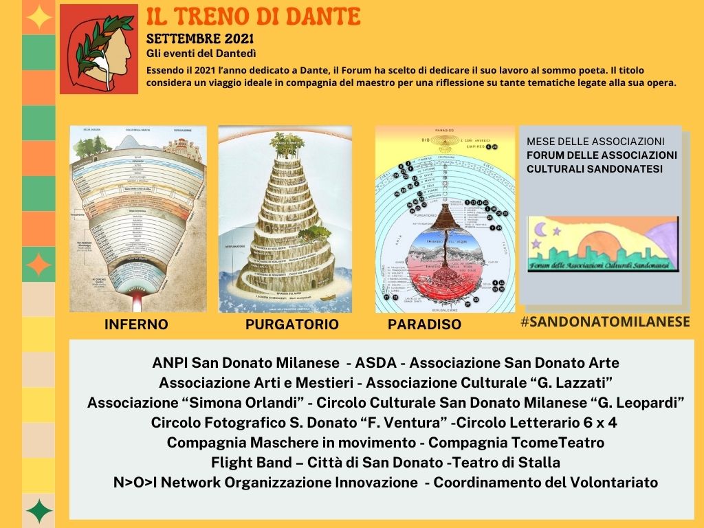 MESE DELLE ASSOCIAZIONI FORUM ASSOCIAZIONI CULTURALI_treno di Dante