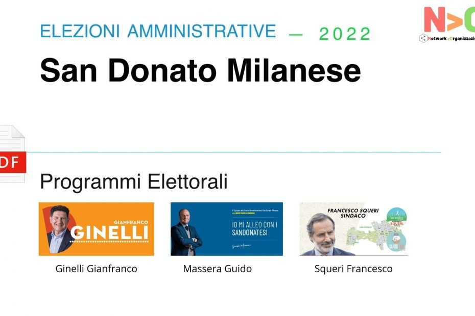 ELEZIONI 2022 SDM