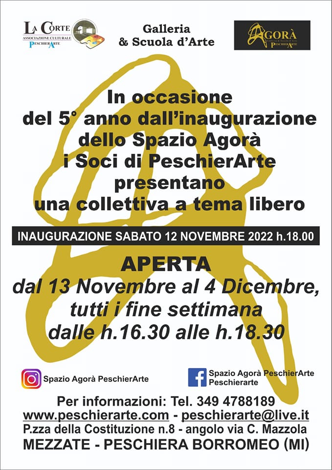 Spazio Agorà celebra i suoi primi cinque anni!