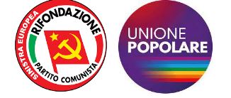 Logo - Rifondazione Comunista + Unione Popolare