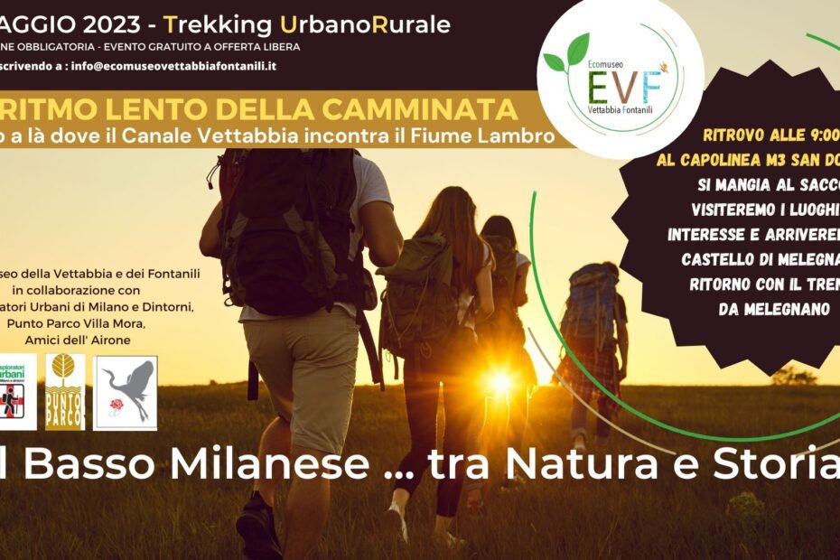 28 Maggio 2023 - Trekking Urbano Rurale