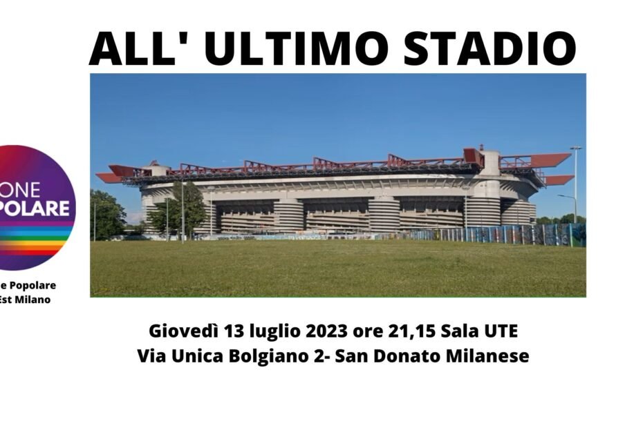 ALL' ULTIMO STADIO