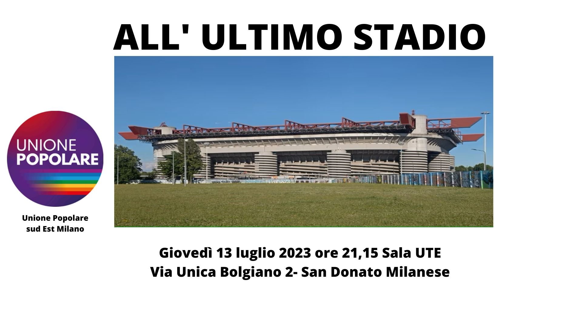 ALL' ULTIMO STADIO