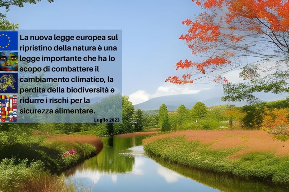 Nuova Legge Europea - Ripristino della Natura - luglio 2023