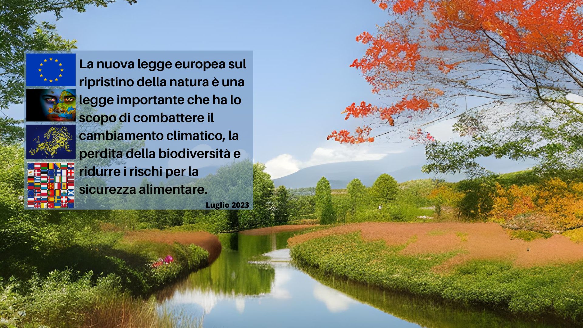 Nuova Legge Europea - Ripristino della Natura - luglio 2023