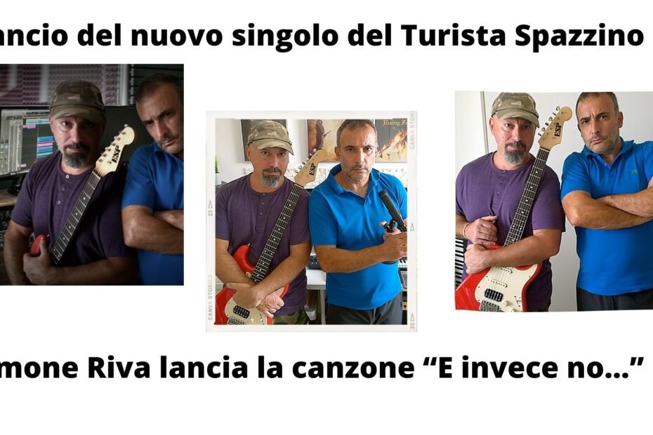 Simone Riva Turista spazzino