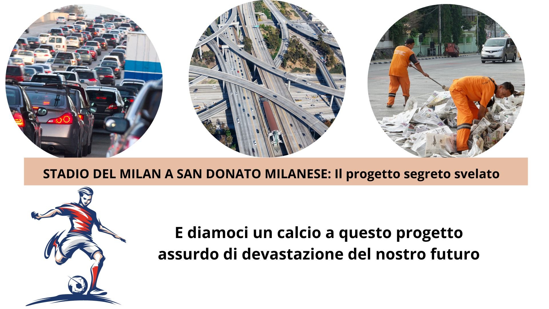 E diamoci un calcio a questo progetto assurdo di devastazione del nostro futuro