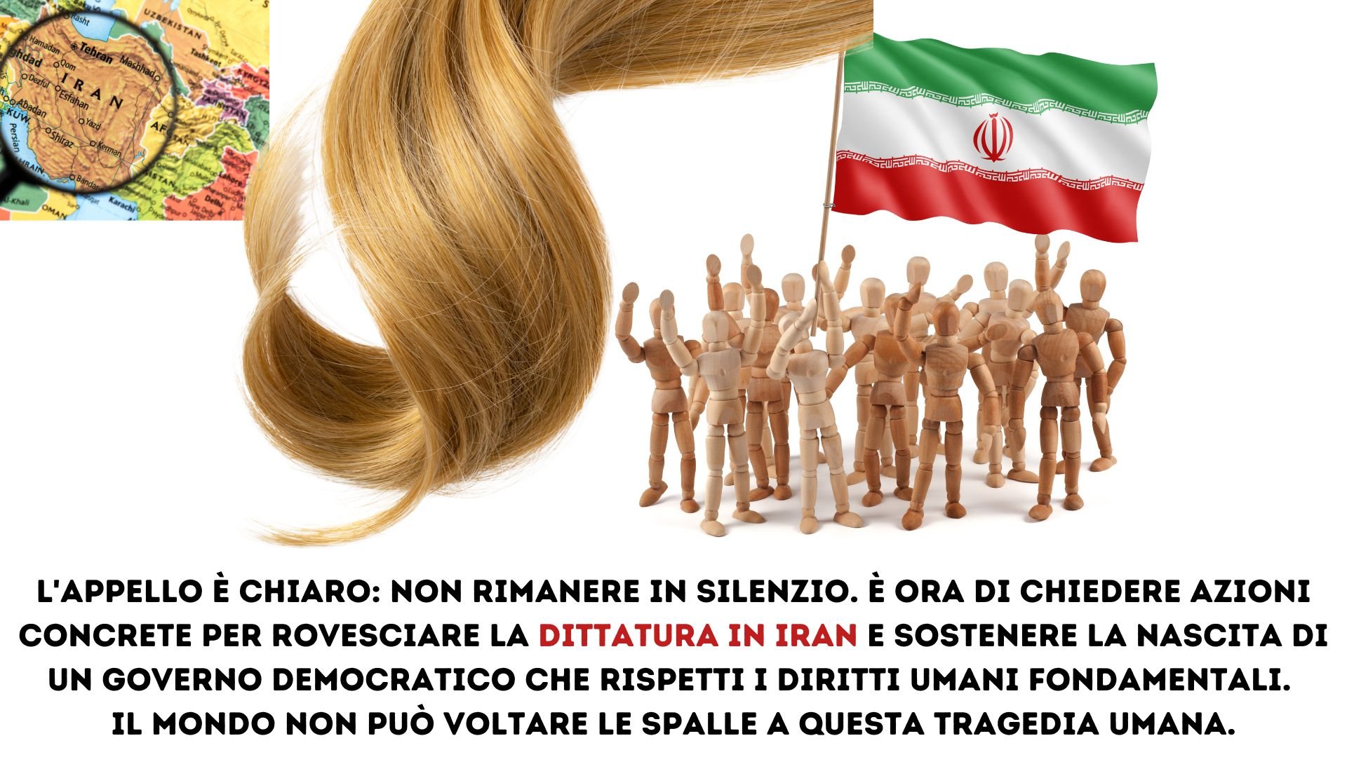 L'appello è chiaro: non rimanere in silenzio. È ora di chiedere azioni concrete per rovesciare la dittatura in Iran e sostenere la nascita di un governo democratico che rispetti i diritti umani fondamentali. Il mondo non può voltare le spalle a questa tragedia umana.