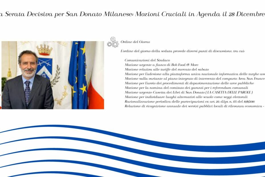 consiglio comunale 28 dicembre 2023