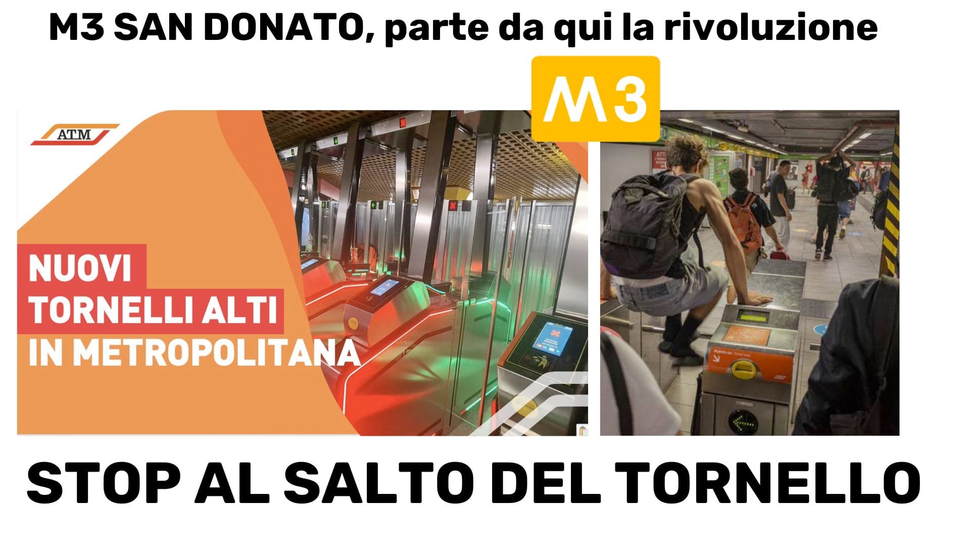 STOP AL SALTO DEL TORNELLO - M3 San Donato - 2024