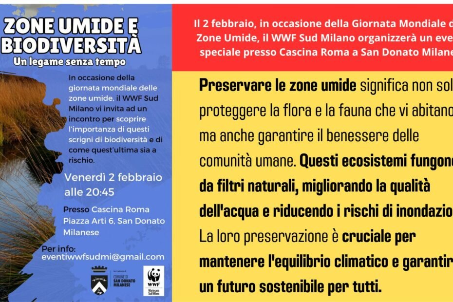 Zone Umide e Biodiversità - WWFSud Milano