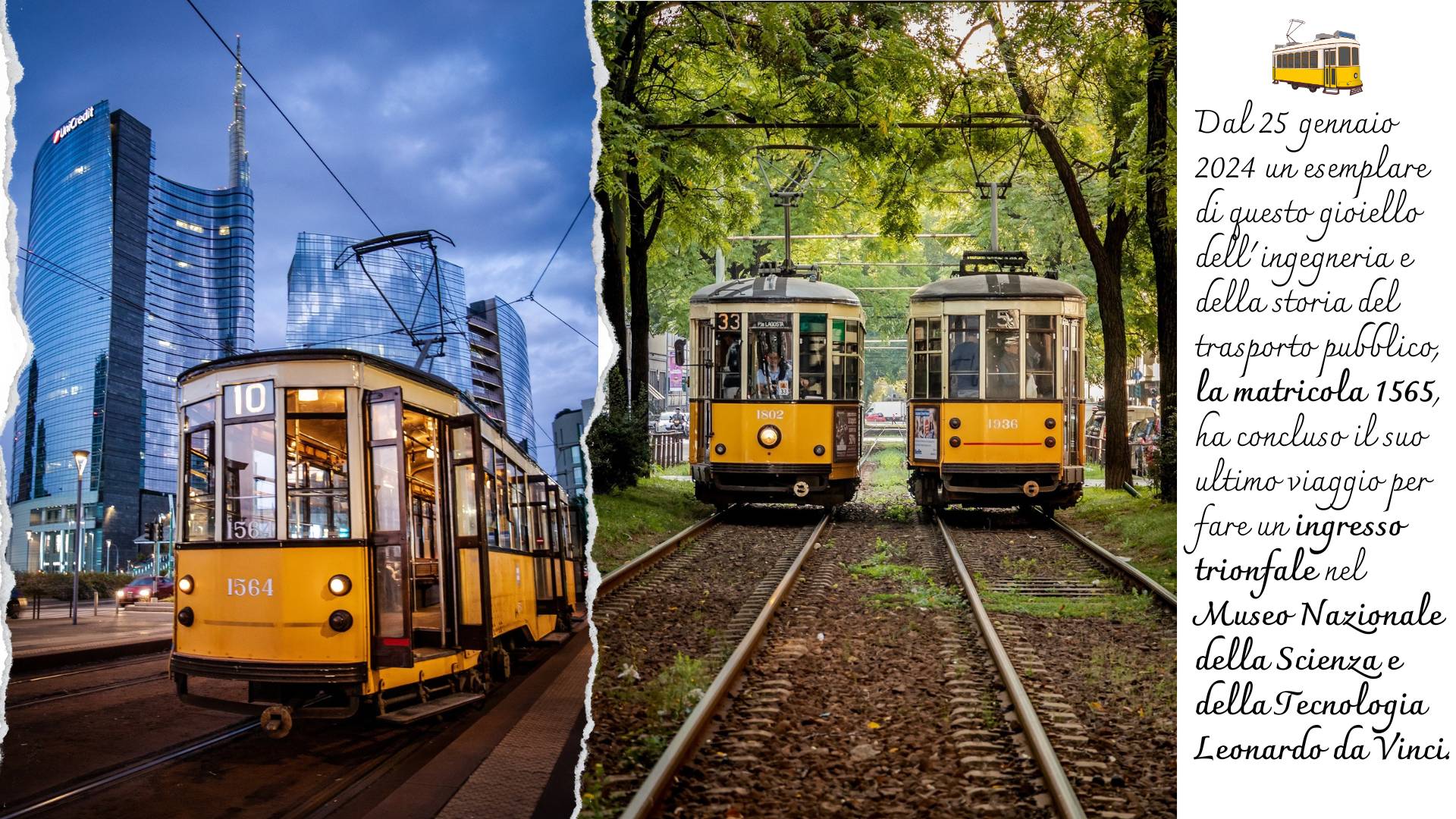 Tram Milano 1928 - On the Road