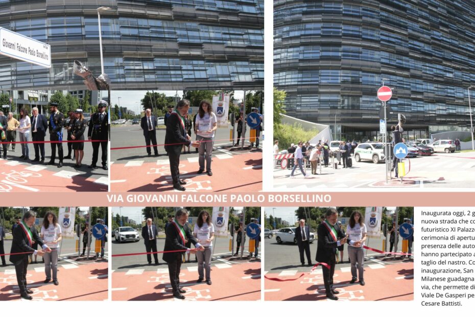 Inaugurata oggi, 2 giugno 2024, la nuova strada che costeggia il futuristico XI Palazzo Uffici. La cerimonia di apertura ha visto la presenza delle autorità locali, che hanno partecipato al simbol