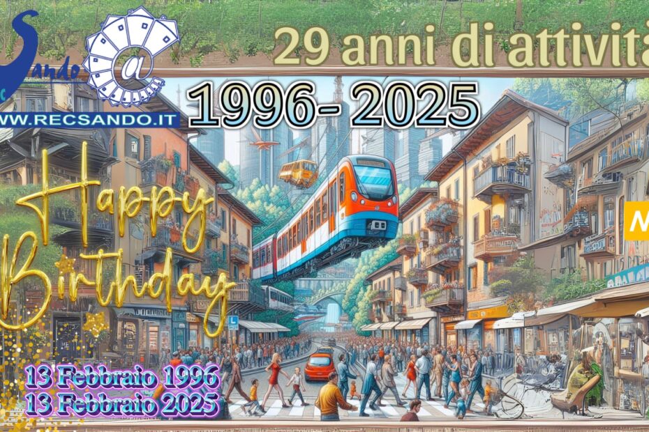 RecSando 29 Anni di attività