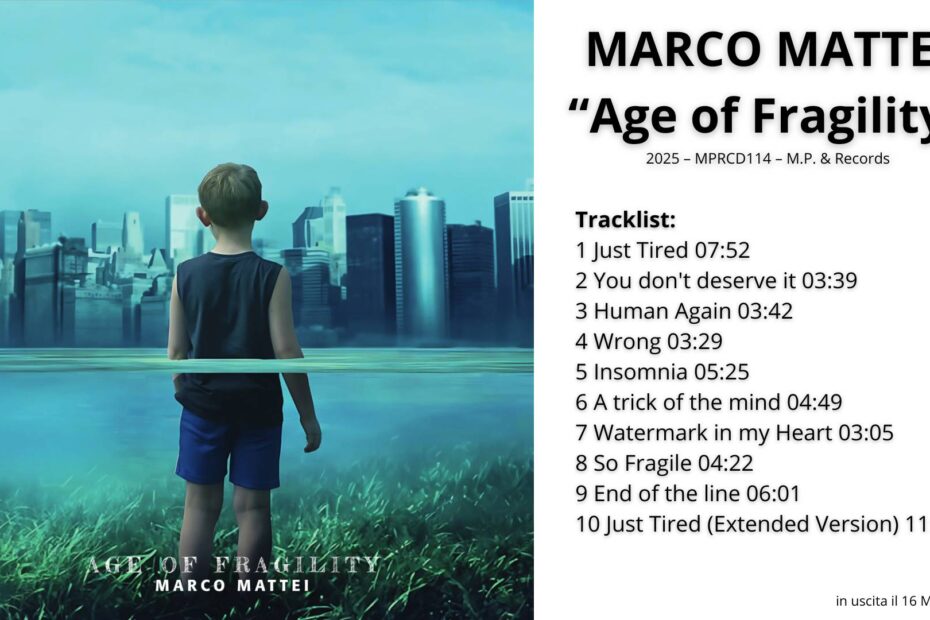 Marco Mattei Age Of Fragility - cover album