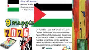 9 MAGGIO 2025 GIORNATA EUROPA ULTIMO GIORNO DI GAZA_ APPELLO NO WAR