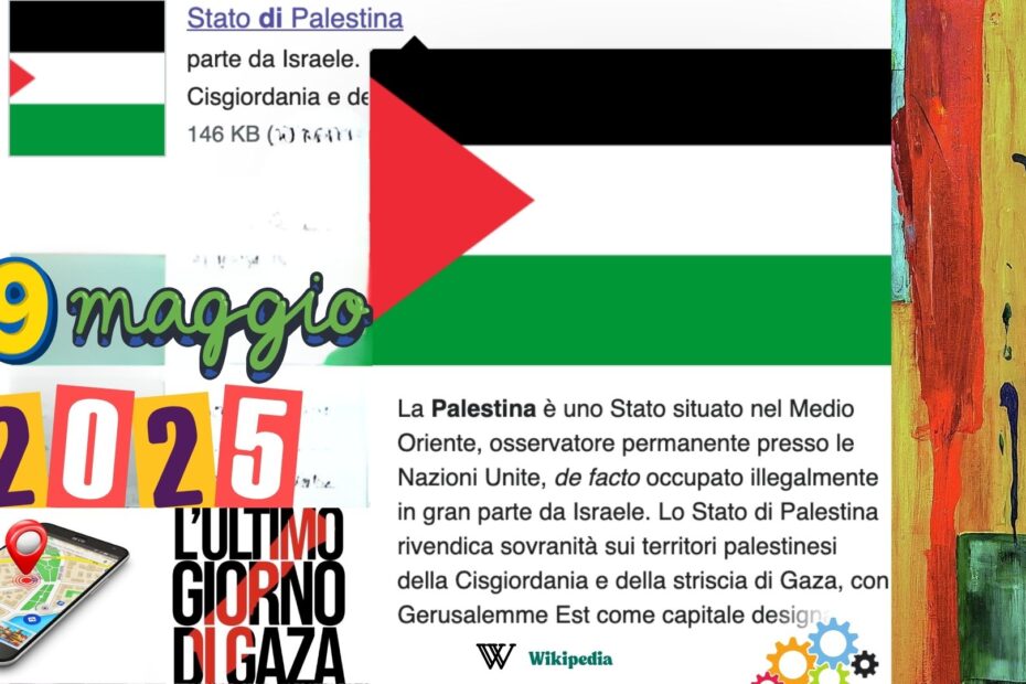 9 MAGGIO 2025 GIORNATA EUROPA ULTIMO GIORNO DI GAZA_ APPELLO NO WAR
