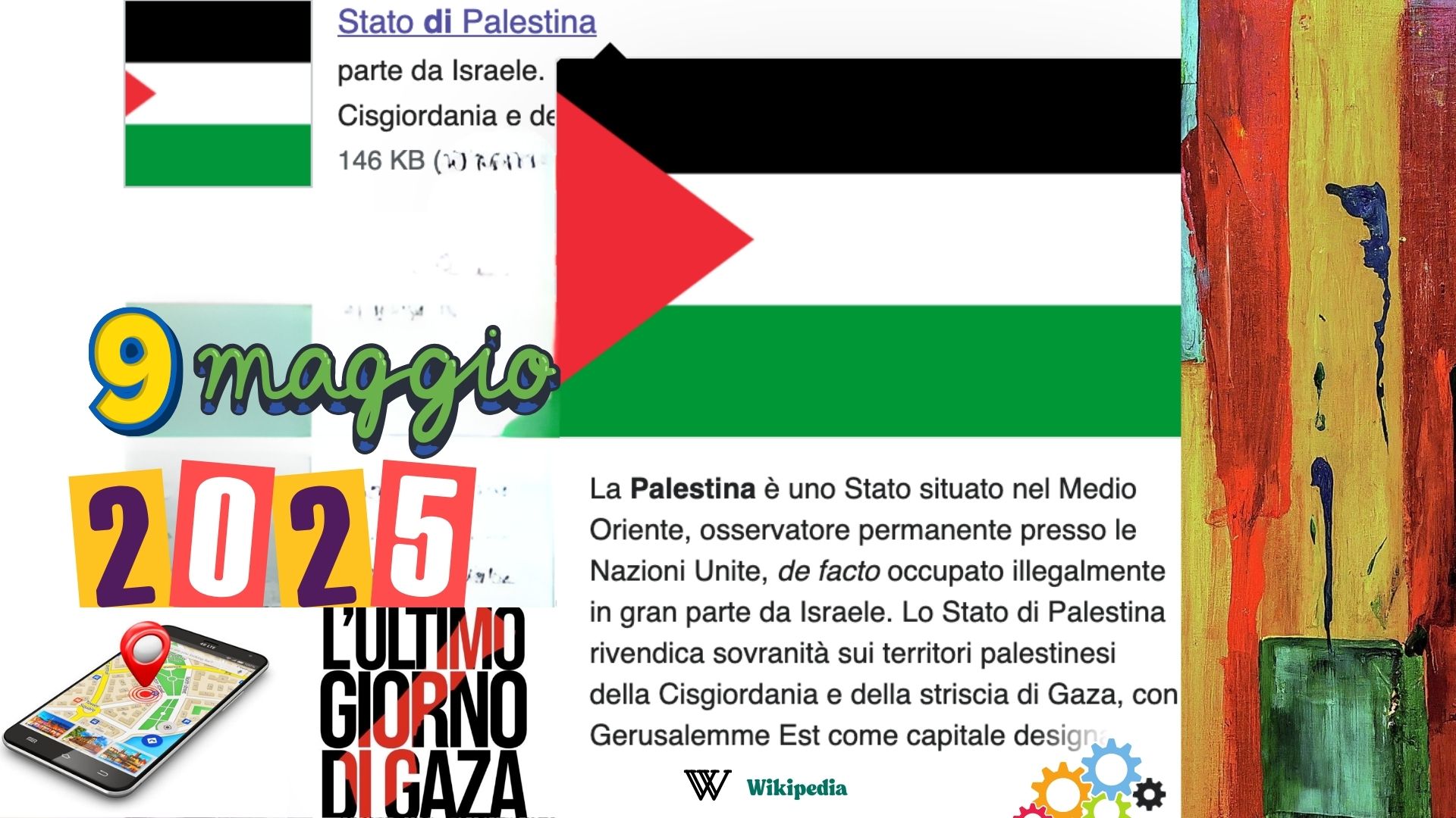 9 MAGGIO 2025 GIORNATA EUROPA ULTIMO GIORNO DI GAZA_ APPELLO NO WAR