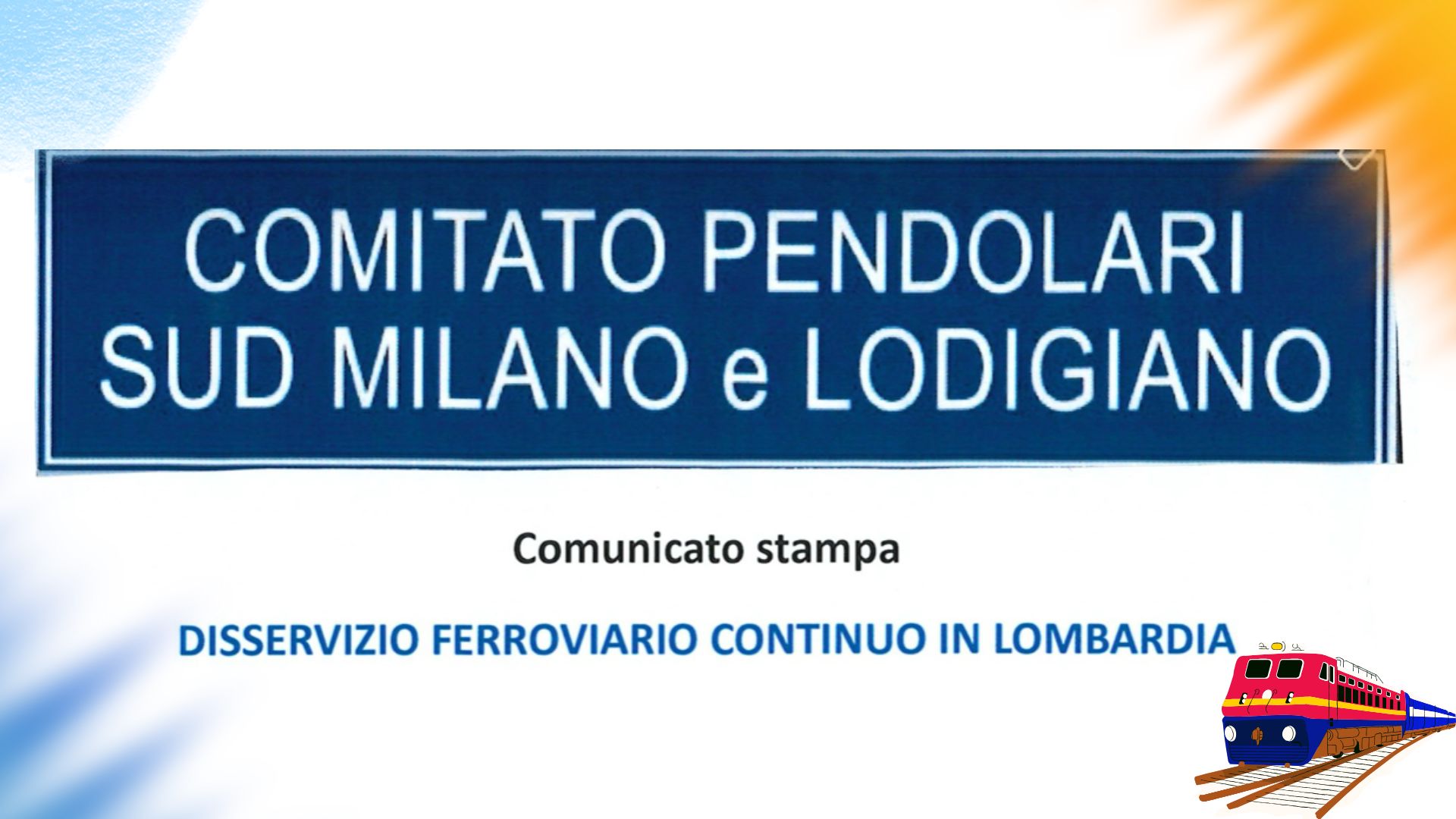 Comitato Pendolari. Sud Milano e Lodigiano