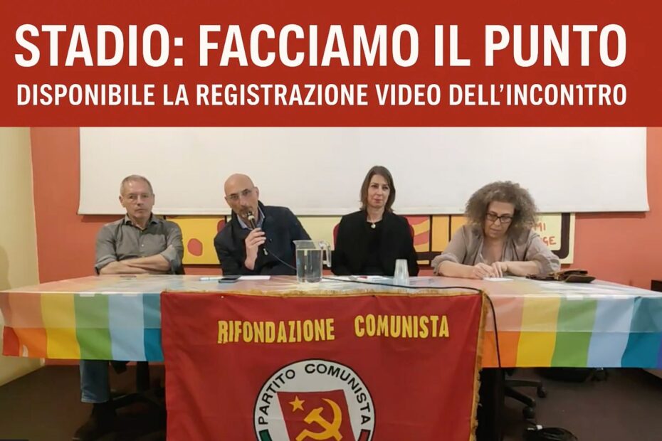 STADIO FACCIAMO IL PUNTO REGISTRAZIONE SERATA