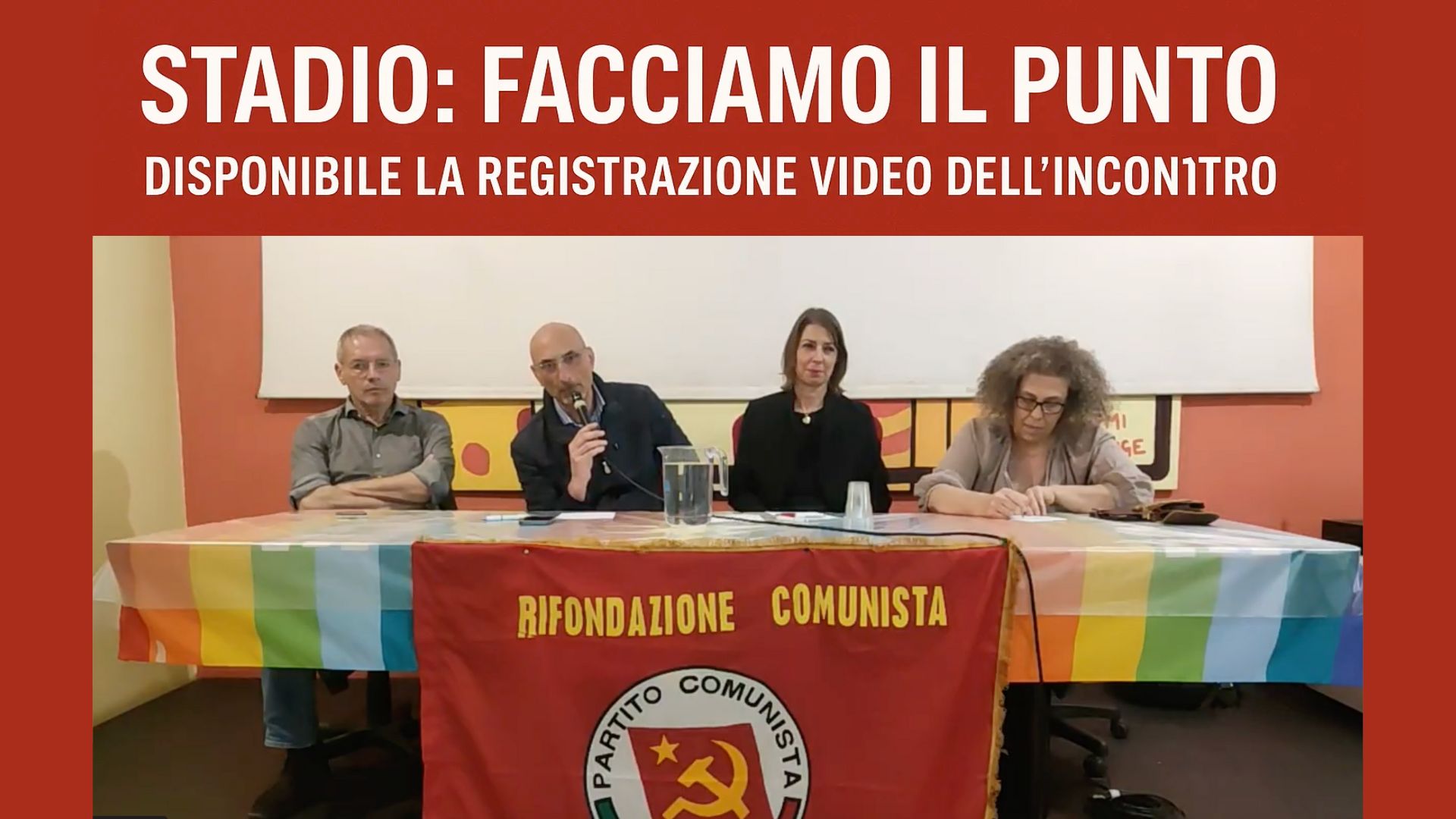STADIO FACCIAMO IL PUNTO REGISTRAZIONE SERATA
