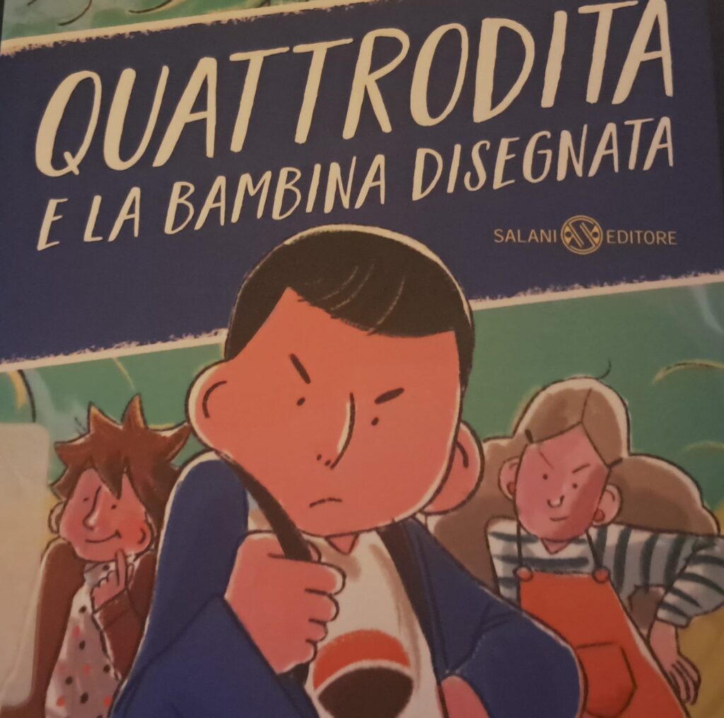 Quattrodita e la bambina disegnata