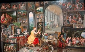 Allegoria della pittura di Ian il Vecchio@I Brueghel
