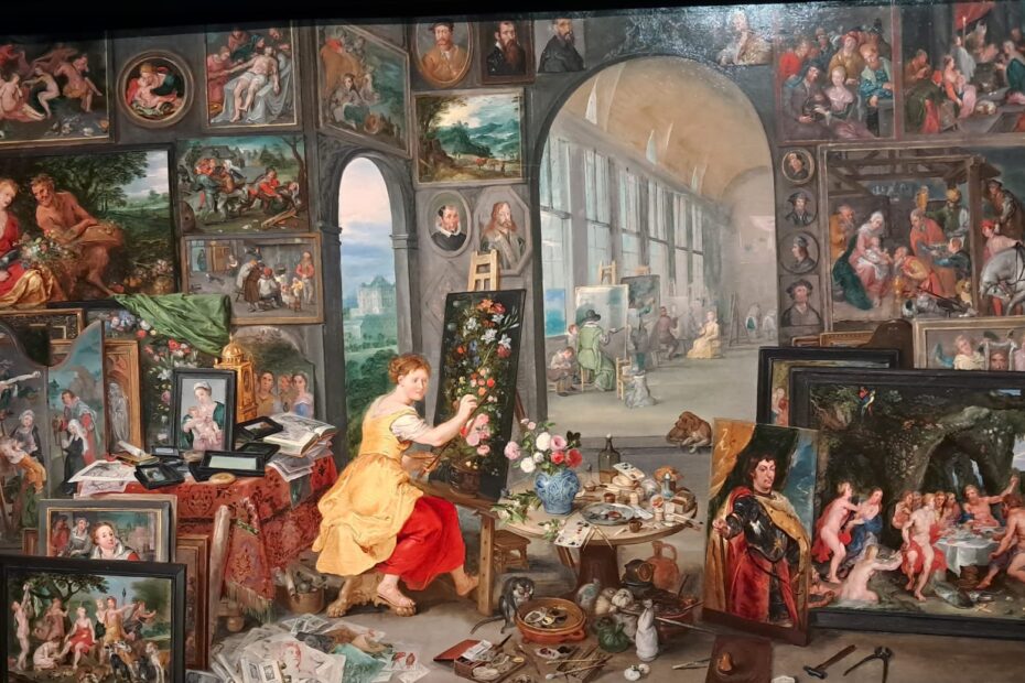 Allegoria della pittura di Ian il Vecchio@I Brueghel