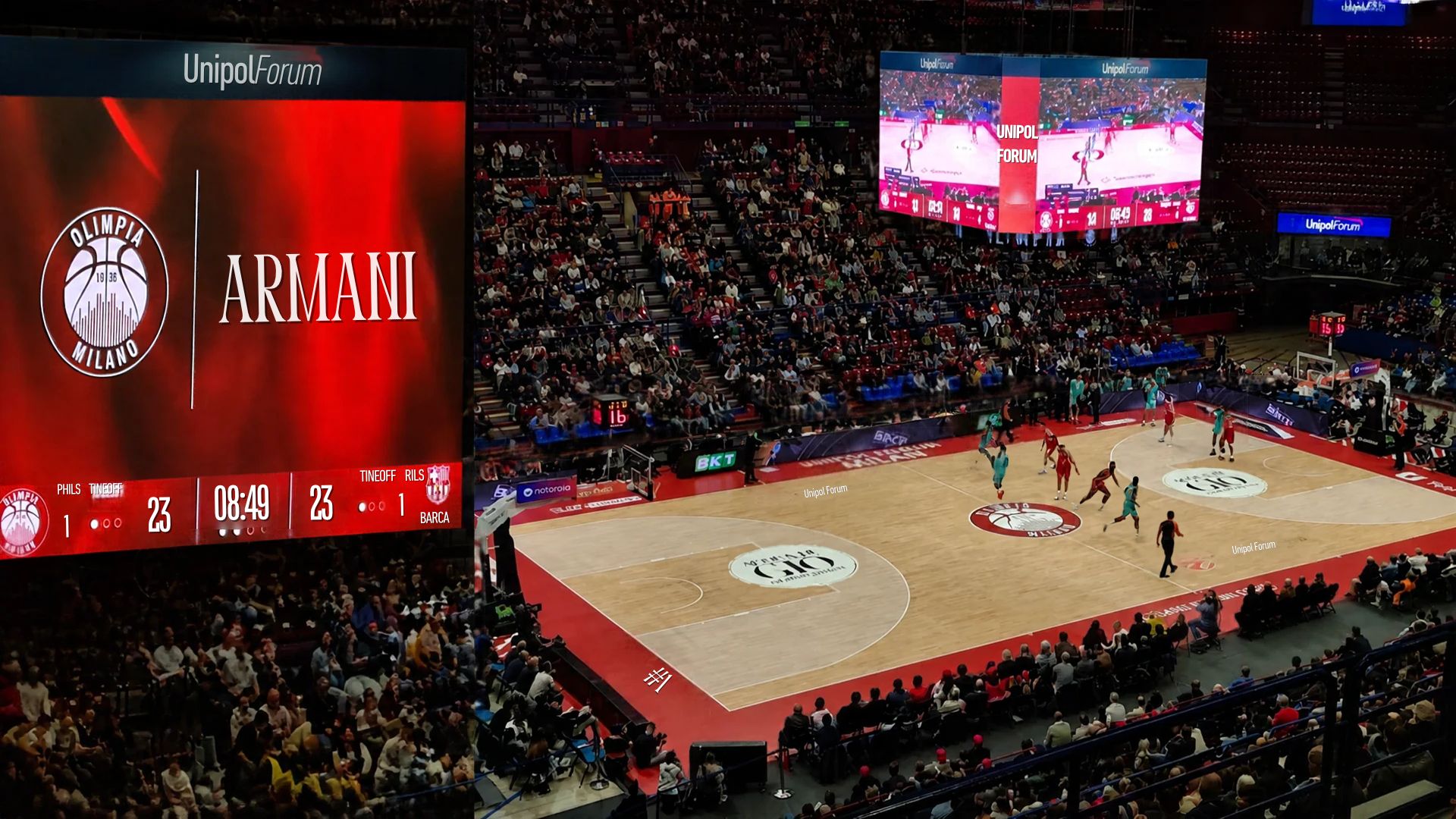 Crollo casalingo e umiliazione al Forum : un’Olimpia senza vergogna travolta dal Barcellona