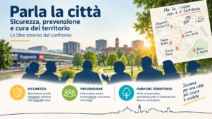 PARLA LA CIITTÀ - sicurezza prevenzione e cura del territorio incomntro in sala UTE del 25 Ottobre 2026 organizzato dal PD San Donato Milanese e aperto alla città